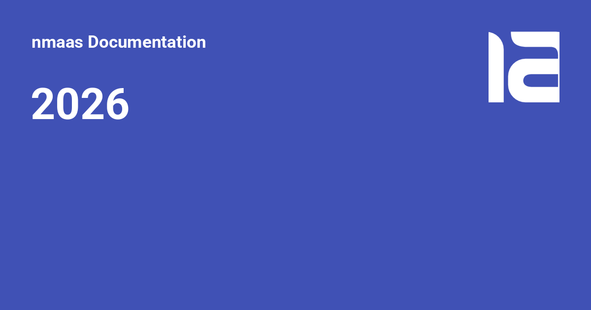 2026 - nmaas Documentation