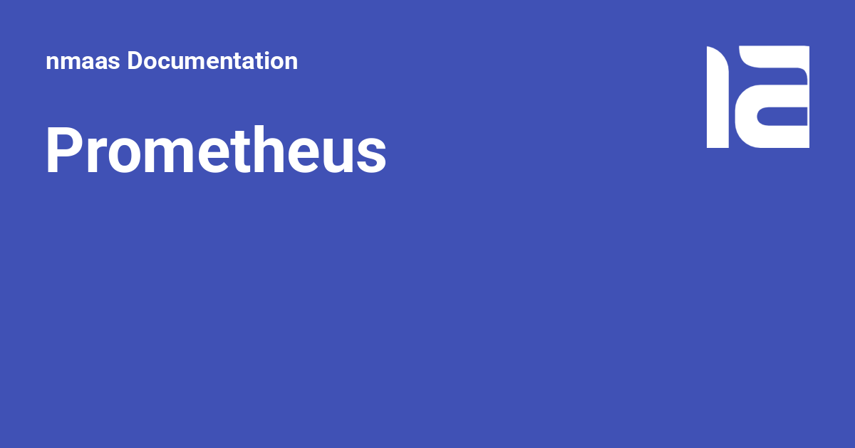 Prometheus - nmaas Documentation